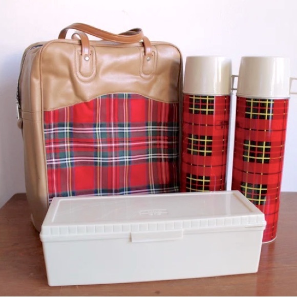 Thermos Kitchen Vintage 973 Thermos Brand Picnic Set Poshmark